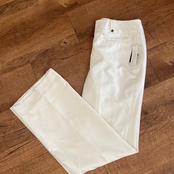 NWT Larry Levine “new winter white” lined, stretch pants. Size 8 - Picture 1 of 15